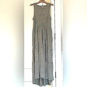 Lucky Brand sleeveless tiered maxi dress; super soft and comfortable.  Size M